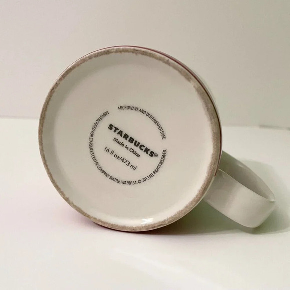 2013 Starbucks China Global Icon City Series Coffee Mug 16 oz Cup Dragon - Picture 8 of 11